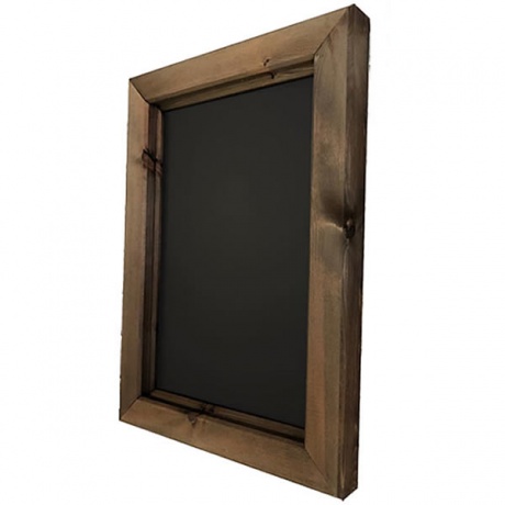 York Heavy Duty Wall or Easel Mounted Chalkboard in 6 Wood Colour Finishes